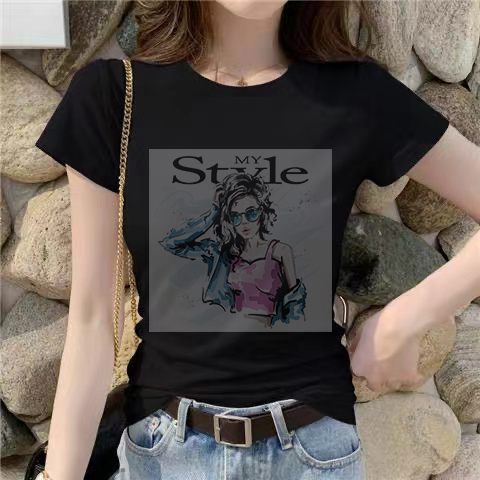 012 Milk silk 180gT T-shirt