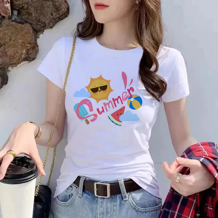 028 Milk silk 180gT T-shirt