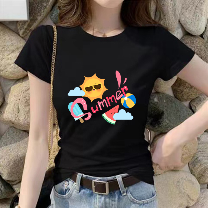 028 牛奶丝180gT恤衫