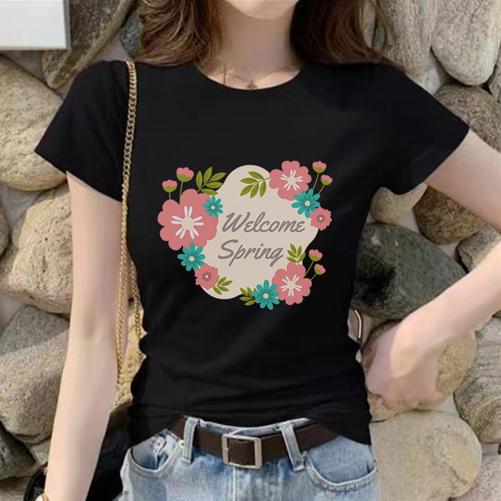 053 Milk silk 180gT T-shirt