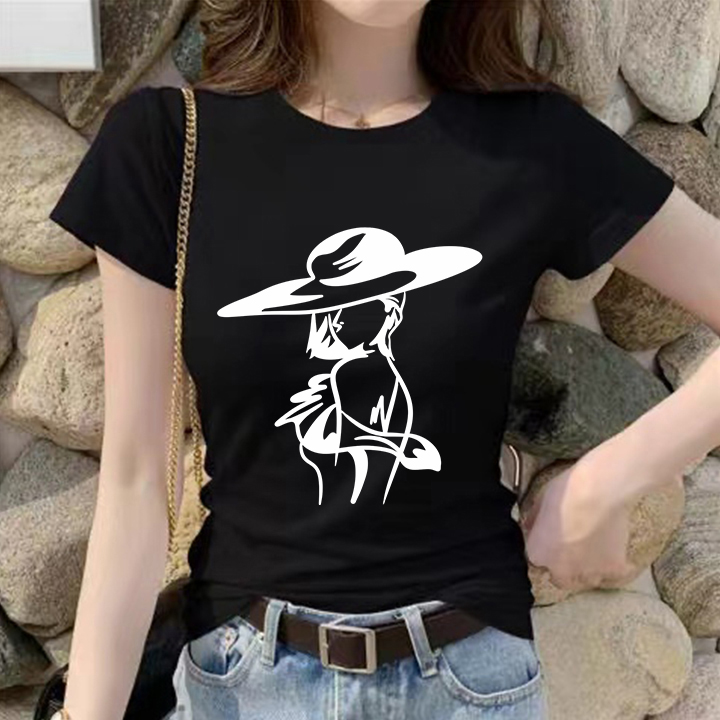 059 Milk silk 180gT T-shirt