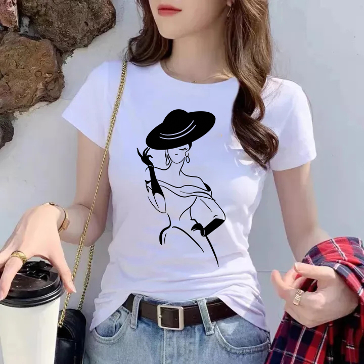 060 Milk silk 180gT T-shirt