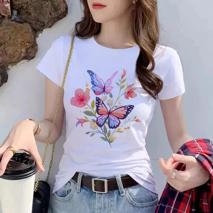 063 Milk silk 180gT T-shirt