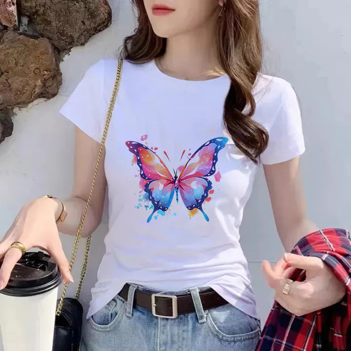 067 Milk silk 180gT T-shirt