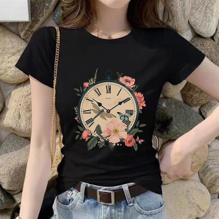 073 Milk silk 180gT T-shirt