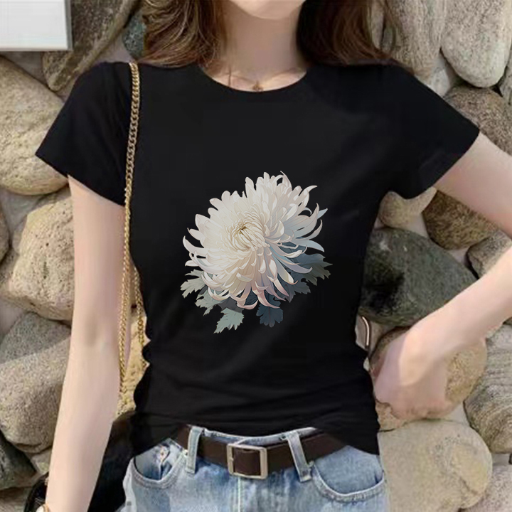 079 Milk silk 180gT T-shirt