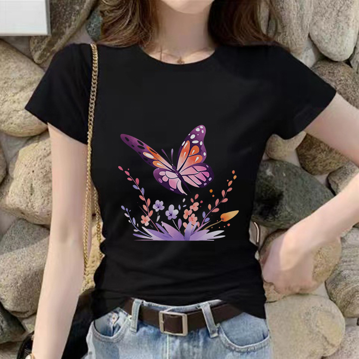 081 Milk silk 180gT T-shirt