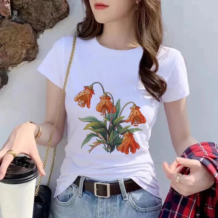 083 Milk silk 180gT T-shirt