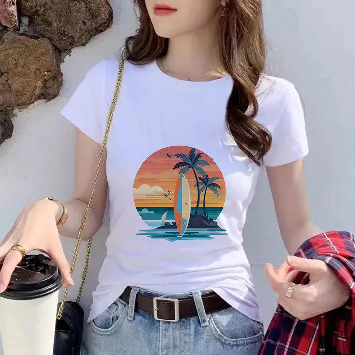 090 牛奶丝180gT恤衫