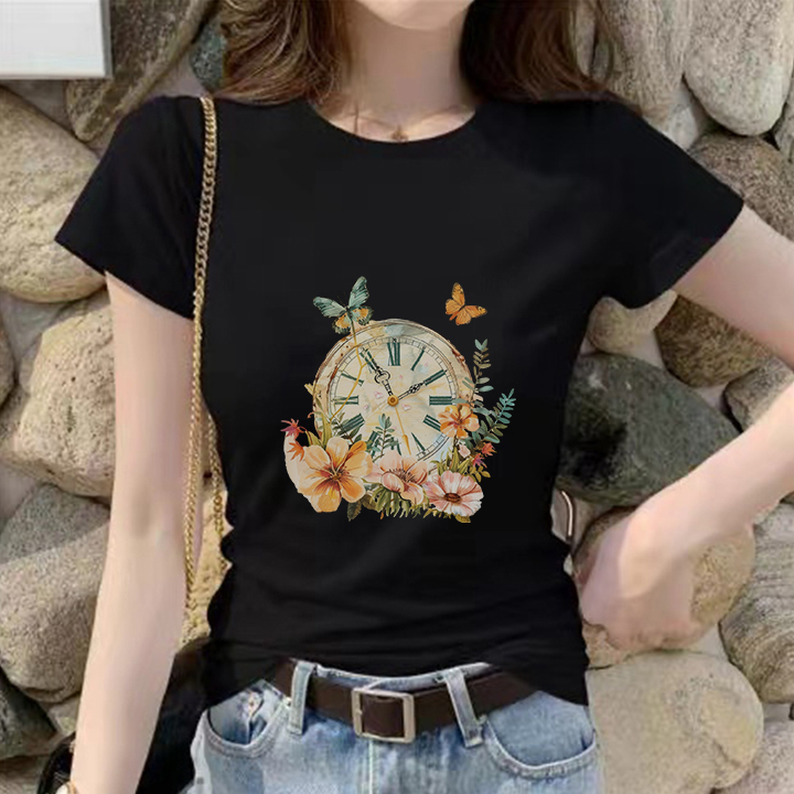 093 Milk silk 180gT T-shirt