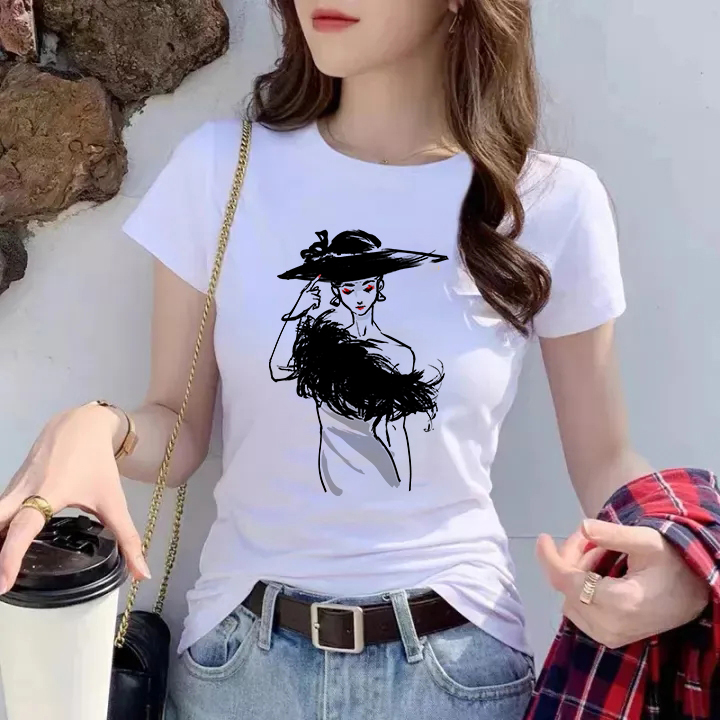 102 Milk silk 180gT T-shirt