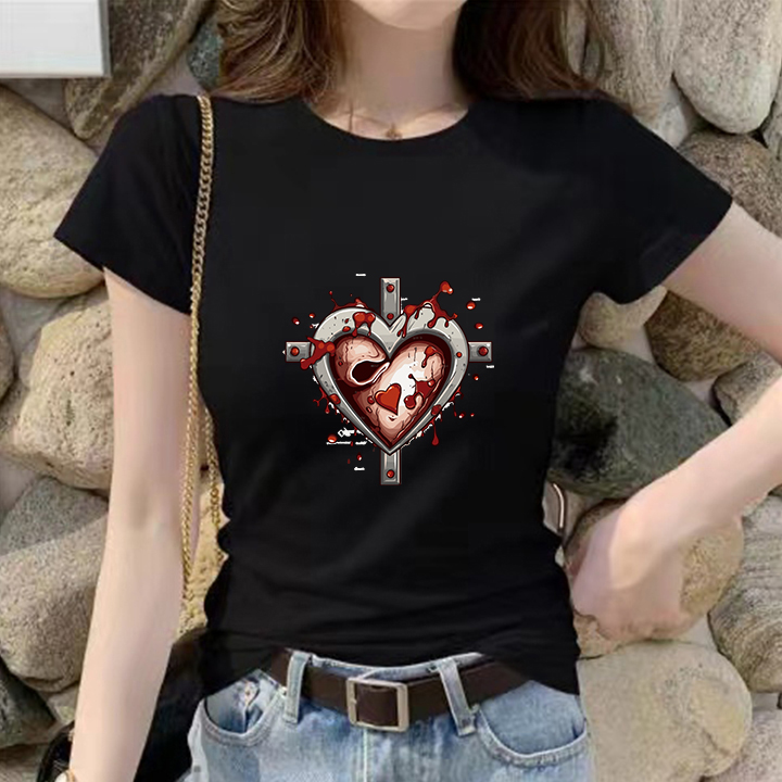 107 Milk silk 180gT T-shirt