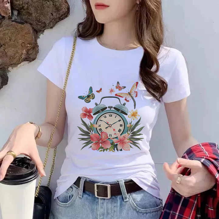 094 Milk silk 180gT T-shirt