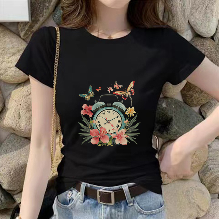 094 Milk silk 180gT T-shirt