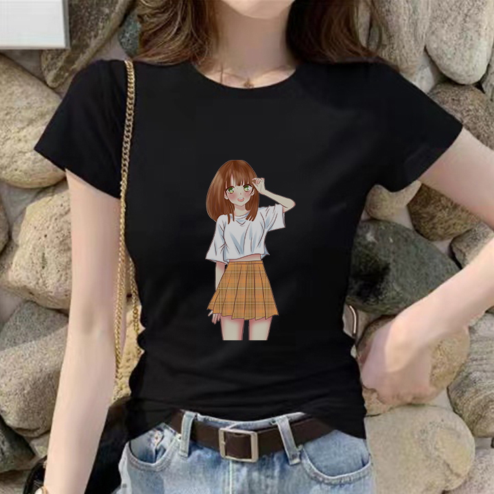 123 Milk silk 180gT T-shirt