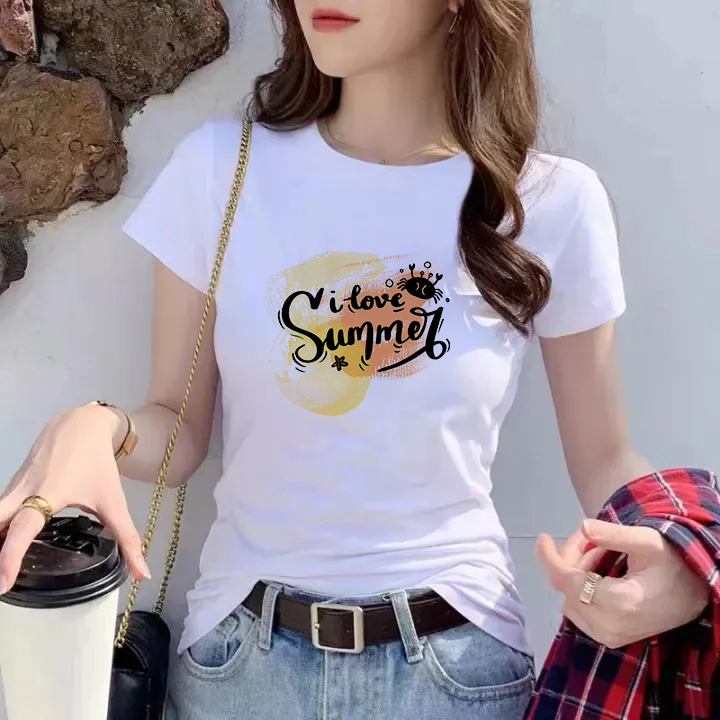 133 Milk silk 180gT T-shirt