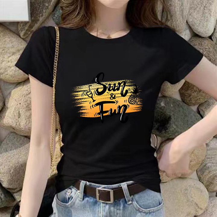 145 牛奶丝180gT恤衫