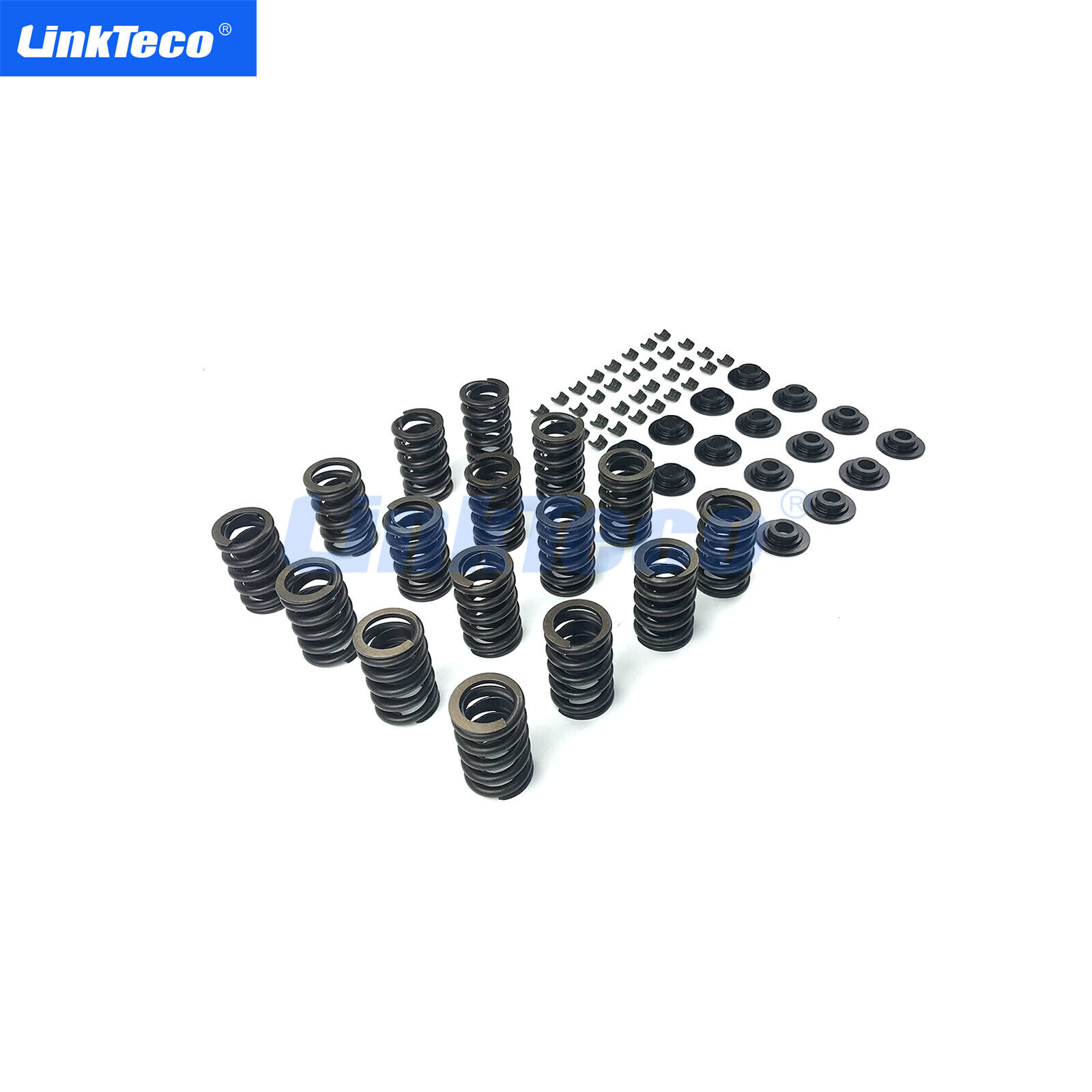 Valve Springs Set W/ Steel Retainers HD Locks Fit for Chevy Sbc 327 350 400