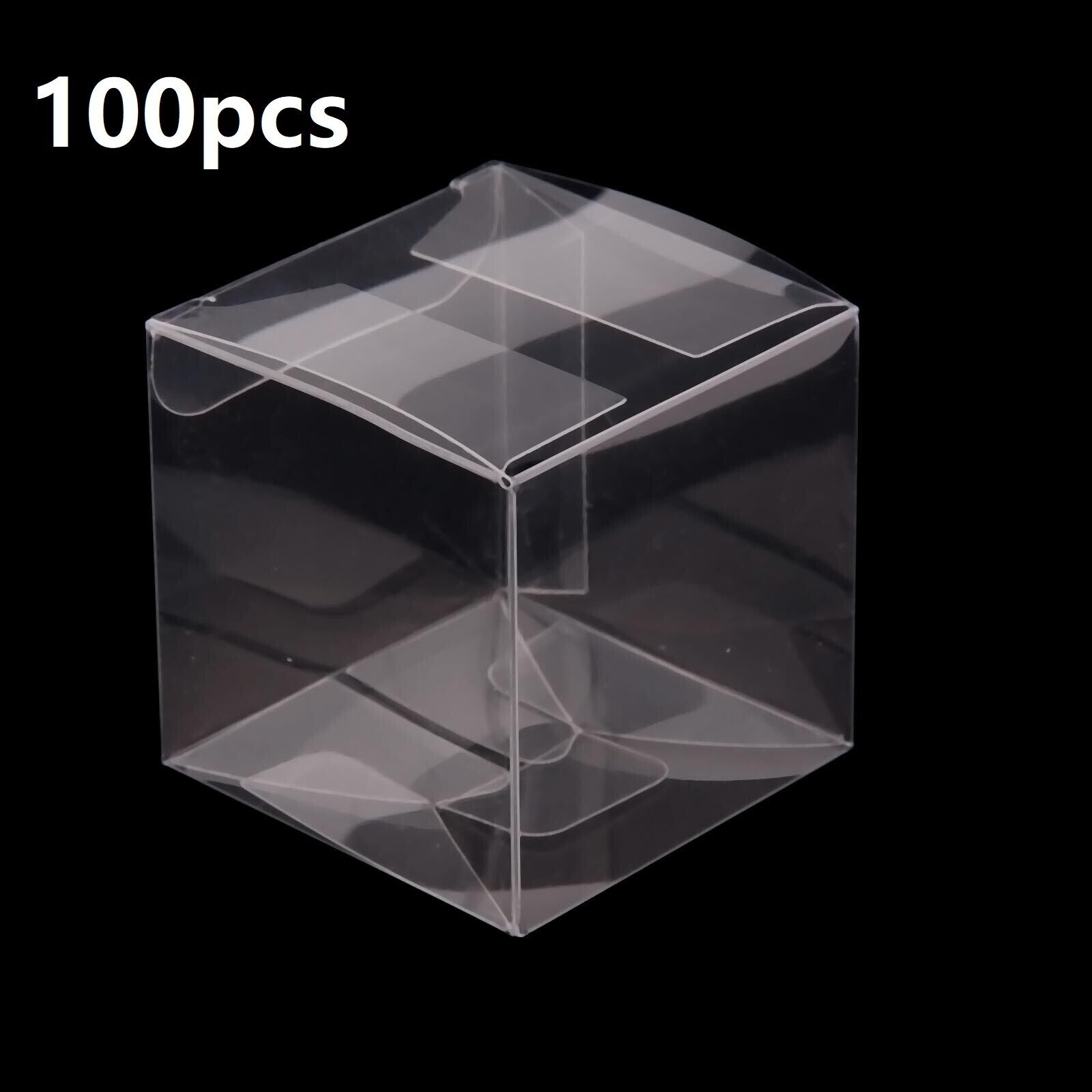 100PC透明PVC盒