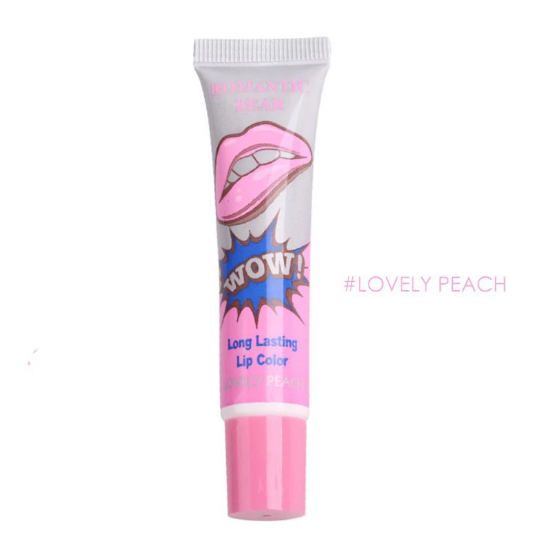 【HUAREN】持久唇彩 6 种美丽色彩，持久、自然的色彩。