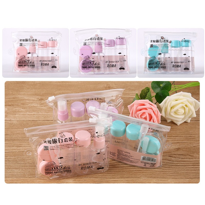 【HUAREN】奶油分隔瓶，1 包，5 件，包含多用途物品，带勺子和吸盘的透明瓶。