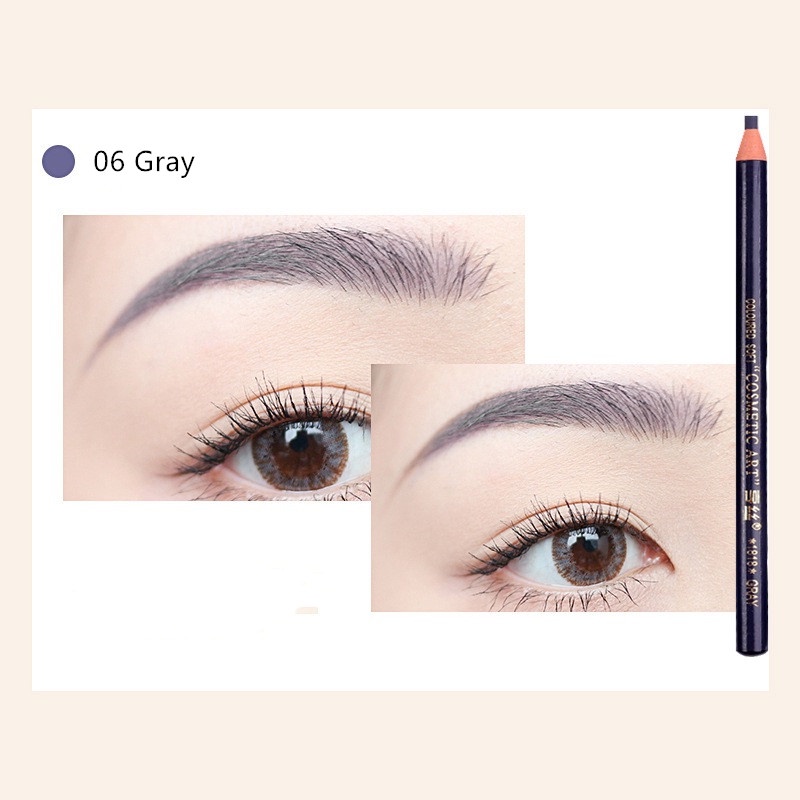 【HUAREN】眉笔 绳索型 5色 清透 持久 防水，防汗，拉绳，无需磨刀