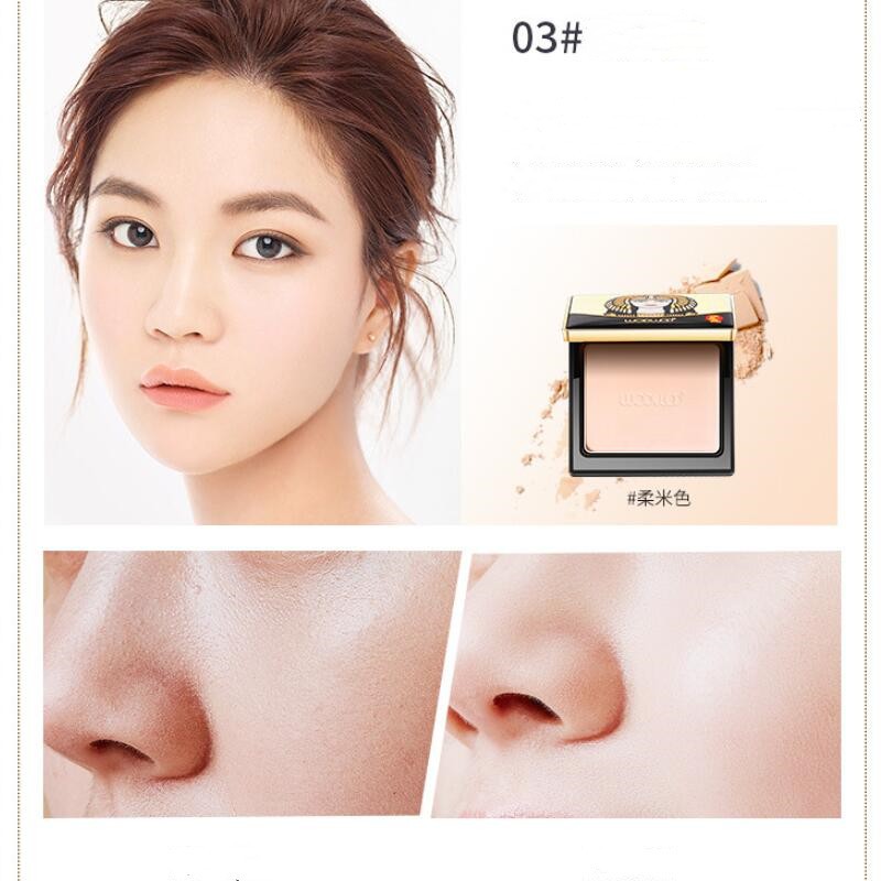 【HUAREN】粉扑，妆感顺滑 粉质细腻，易于涂抹，白天控油，粉饼，提亮肤色