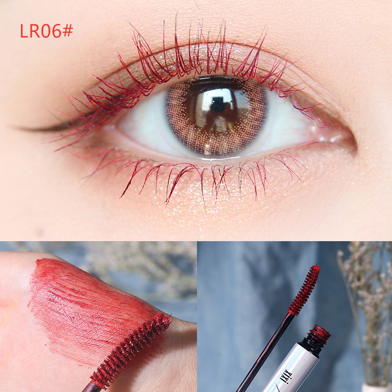 【HUAREN】睫毛膏有 8 种色调可供选择。 刷更厚更长的睫毛，全黑，防水，防汗，白天不易脱落