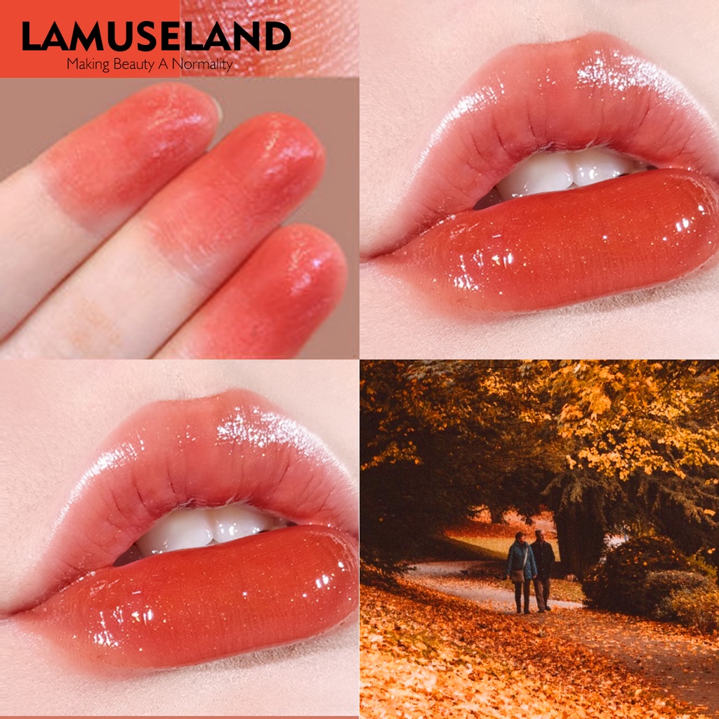 【HUAREN】唇彩天鹅绒 新的和高质量的 便携尺寸