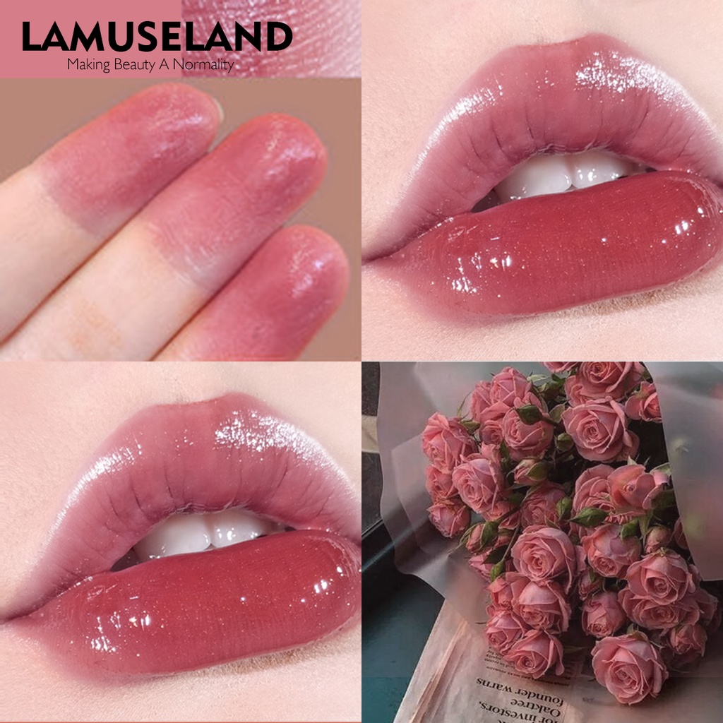 【HUAREN】唇彩天鹅绒 新的和高质量的 便携尺寸