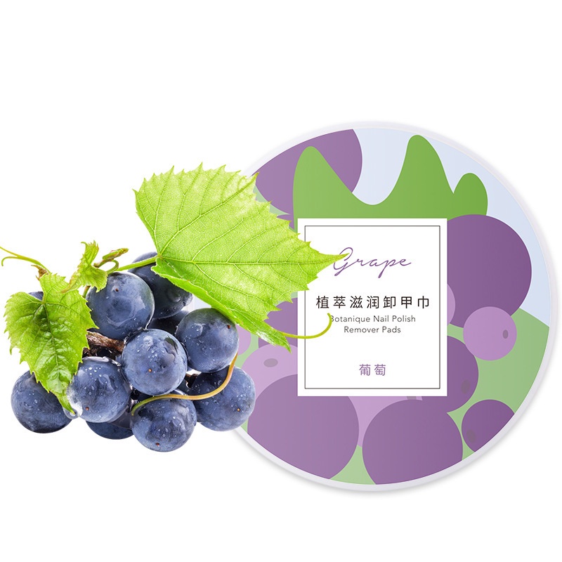 【HUAREN】卸甲油，卸甲油，有香味，有4种香味可供选择。 对指甲温和 健康的指甲