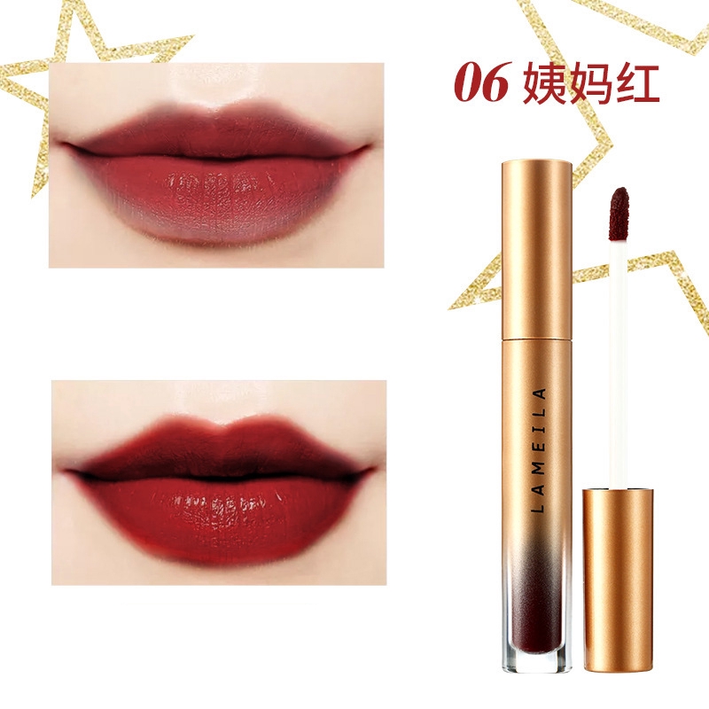 【HUAREN】防水哑光唇膏，持久，6色，哑光唇膏，防水，持久，100%全新高品质