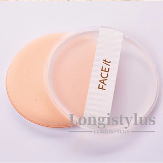 【HUAREN】化妆粉扑，2 件装，海绵粉扑和软硅胶粉扑 涂粉底、BB、散粉，不吃粉底。