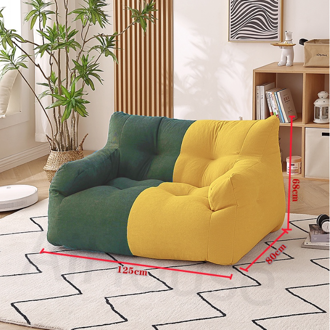 【JH】沙发沙发、懒人沙发、小公寓、迷你沙发、日本沙发、父母沙发、狭窄的沙发，配有颗粒