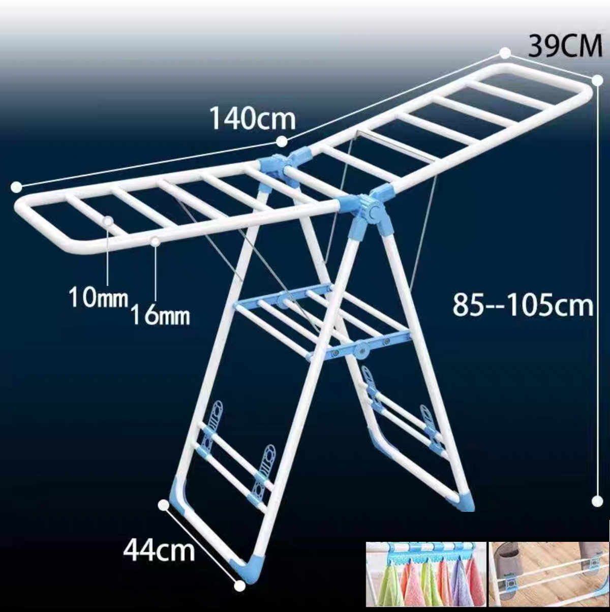 【JH】扶手，多种功能，不需要安装，折叠，有一个超大的多层储藏间，有一个特殊的扶手，一个扶手，一个衣架，一个衣架
