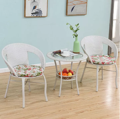 【JH】明系列藤椅，户外家具藤椅系列3in1，藤椅系列，场-人工藤椅，强场椅