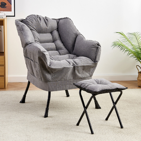 【JH】可调节沙发配有扶手椅、可调节椅、可调节沙发、可调节沙发、舒适垫、沙发椅、可调节椅、沙发椅三种颜色可供选择