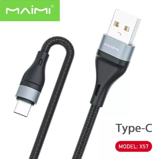 【MMY】Maimi X57 usb充电电缆6A长1毫米用于1M型-c / micro /ios