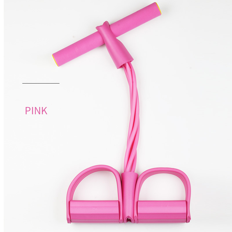 【YNJH】新健身弹性仰卧拉绳腹部健身器家用运动器材拉绳方便踏板踝部拉绳室内。