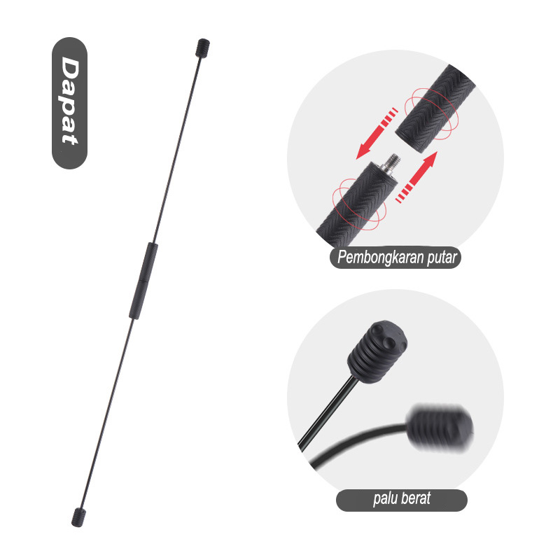 【YNJH】多功能训练Felix弹性棒振动棒健身减肥训练棒。