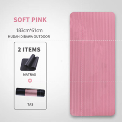 【YNJH】瑜伽垫地毯海绵地毯垫10MM+袋子。