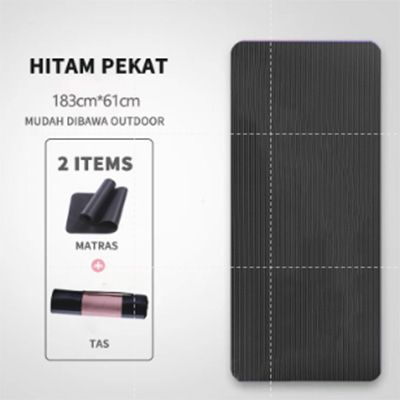 【YNJH】瑜伽垫地毯海绵地毯垫10MM+袋子。