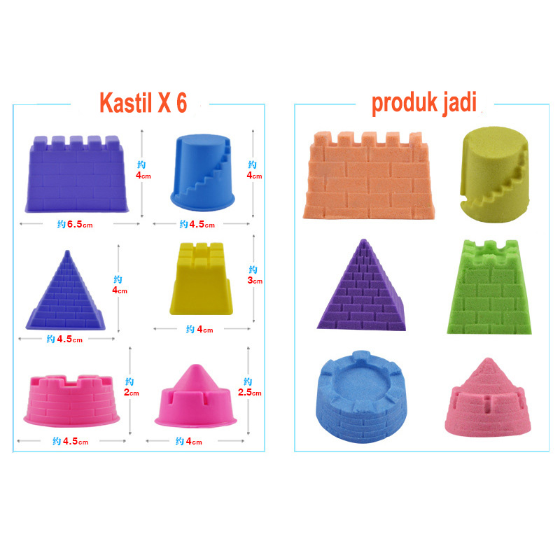 【YNJH】0.5公斤活性砂儿童玩具魔砂创意教育砂垫包