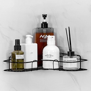 【YNJH】多功能弯角架浴室贴墙三角形整理架不锈钢。