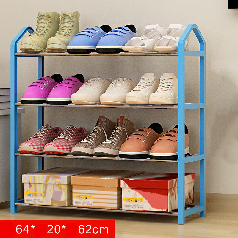 【YNJH】20*90*5cm便携式鞋架鞋架4层
