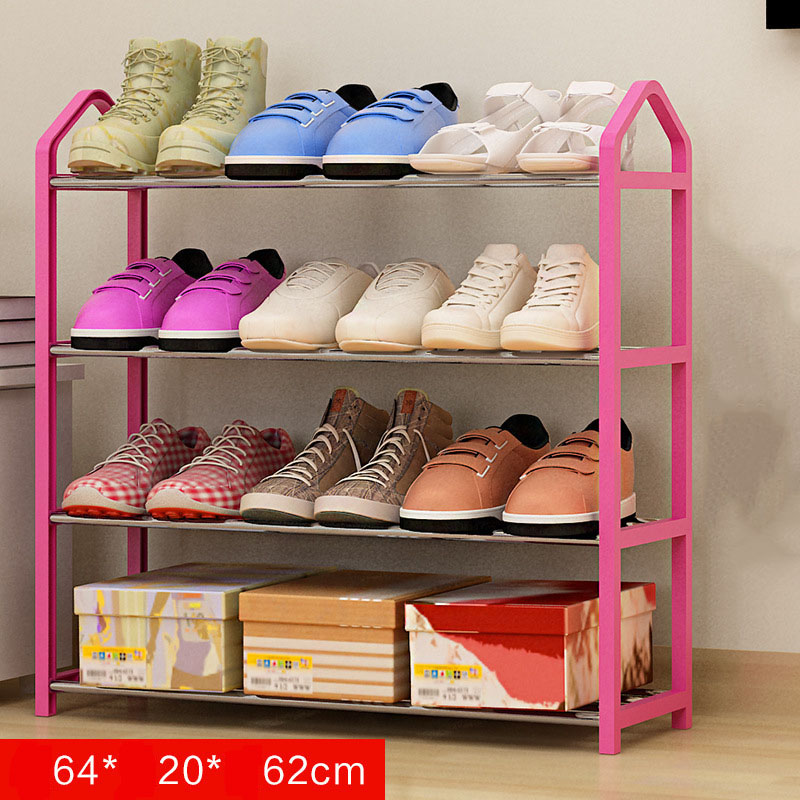 【YNJH】20*90*5cm便携式鞋架鞋架4层