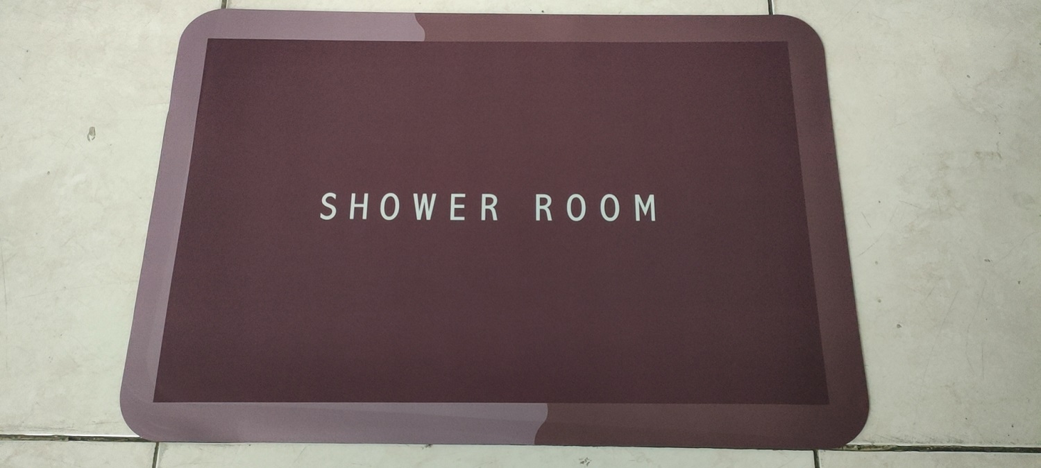 【YNJH】50*40cm超吸水硅藻泥浴室垫吸水防滑豪华浴室地垫快速干燥房间门垫硅藻泥垫。