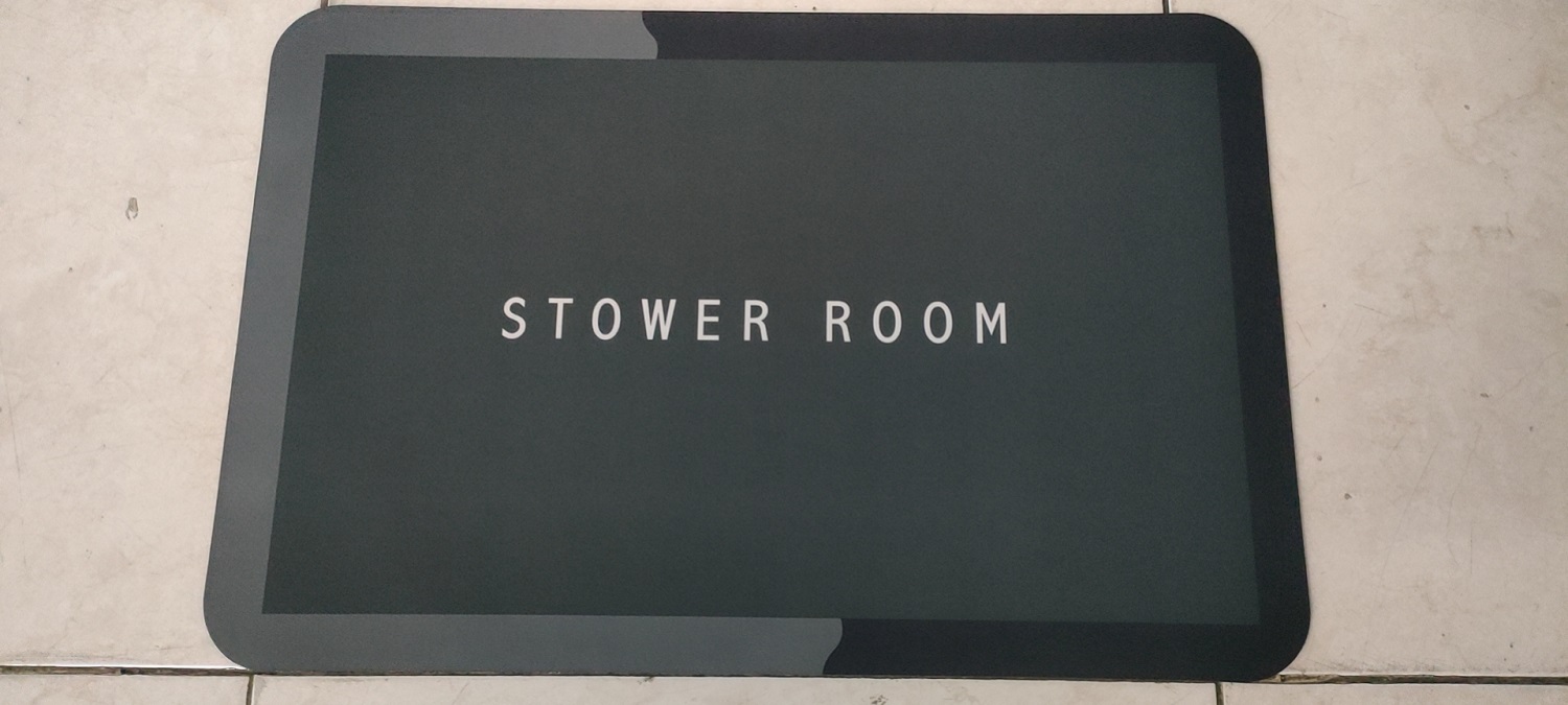 【YNJH】50*40cm超吸水硅藻泥浴室垫吸水防滑豪华浴室地垫快速干燥房间门垫硅藻泥垫。