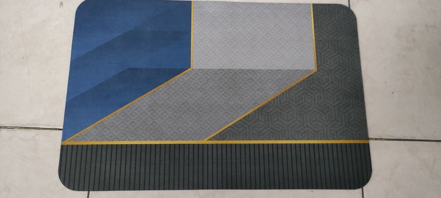 【YNJH】50*40cm Super Absorbent Water Diatom Lumpur Keset Kamar Mandi Serap Air Anti Slip Penyerap Kamar Mandi Mewah Lantai Tikar Pintu Kamar Cepat Kering Keset Toilet Diatomite Mat