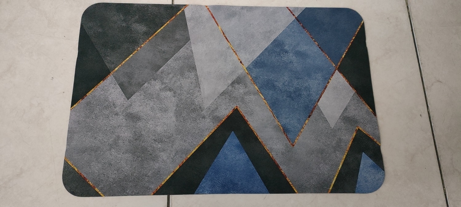 【YNJH】50*40cm超吸水硅藻泥浴室垫吸水防滑豪华浴室地垫快速干燥房间门垫硅藻泥垫。